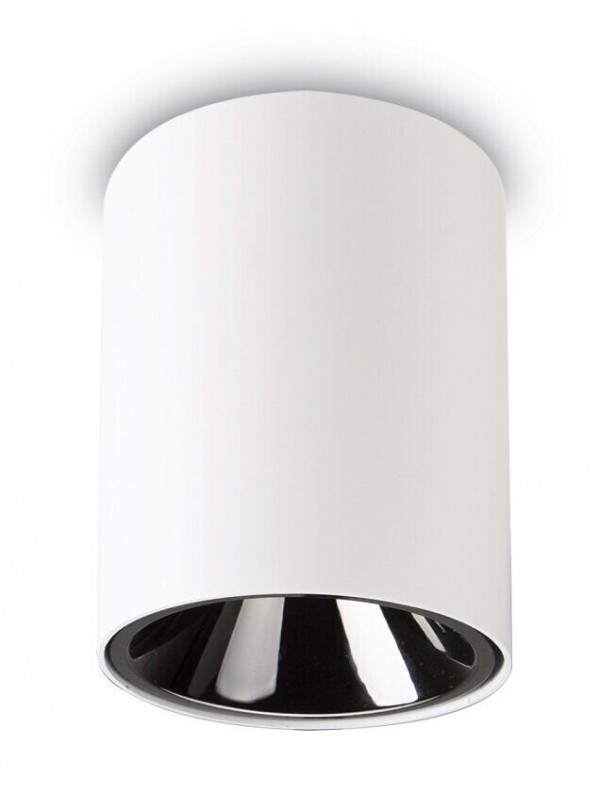 Точковий накладний світильник Ideal lux 205977 Nitro 15W Round Bianco