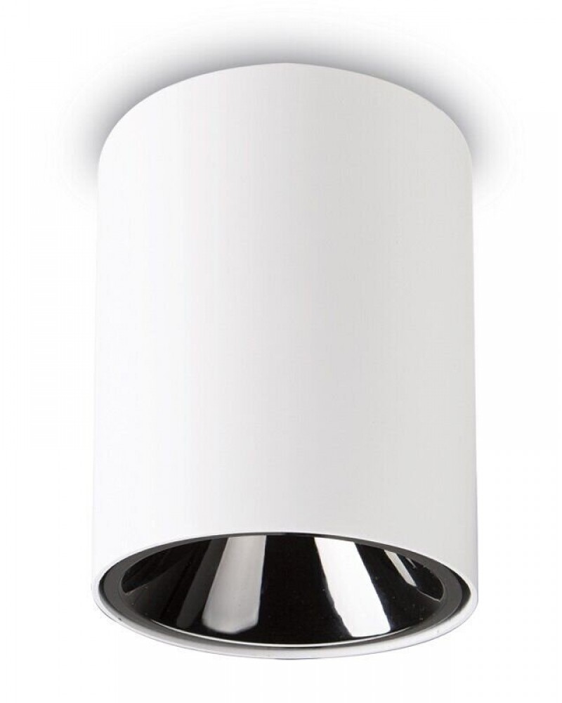 Точковий накладний світильник Ideal lux 205977 Nitro 15W Round Bianco