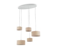 Люстра-підвіс Ideal lux Ekos SP5 Canvas (110868)