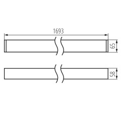 Стельовий світильник Kanlux 29485 AL 35W-840-MAT-W-NT