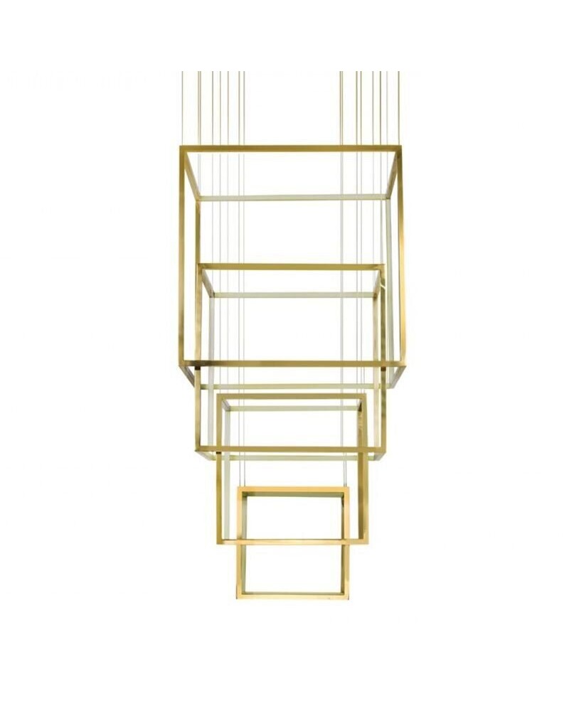 Люстра сучасна Azzardo AZ3140 Opera XL DIMM (gold)