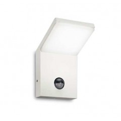 Настінний вуличний світильник Ideal lux 209852 Style AP1 Sensor Bianco