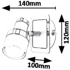 Бра спрямованого світла Rabalux 5021 HAROLD