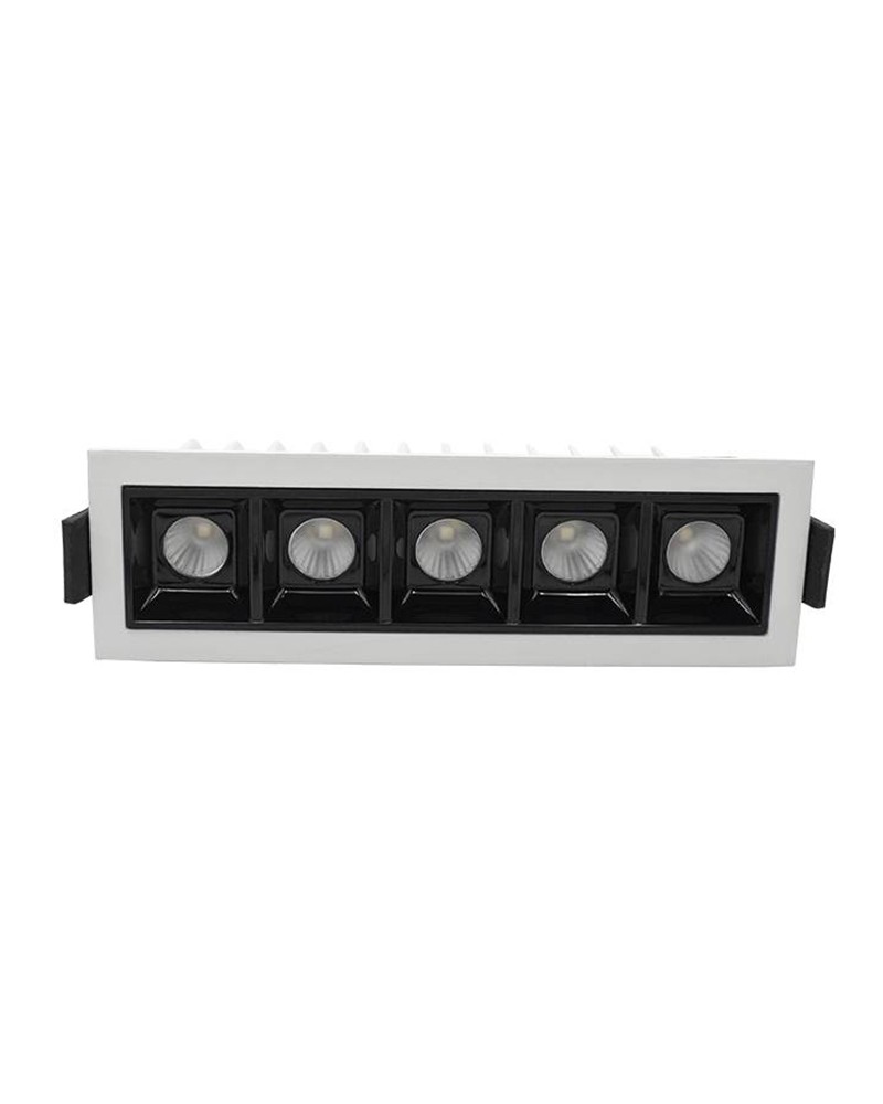 Точковий врізний світильник Skarlat XT4550-5-LED 8W WH 3000K