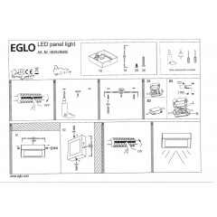 Настінний вуличний світильник Eglo 96491 Argolis