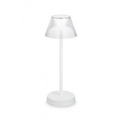 Декоративна настільна лампа Ideal lux 250281 Lolita TL Bianco