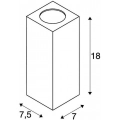 Настінний вуличний світильник SLV 229525