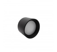 Точковий накладний світильник Skarlat D519E-LED 24W BK 3000K