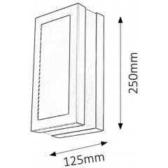 Настінний вуличний світильник Rabalux 8683 Stuttgart