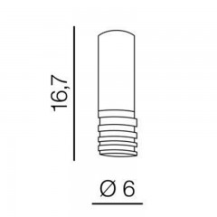 Точковий накладний світильник Azzardo AZ3125 Locus (white)