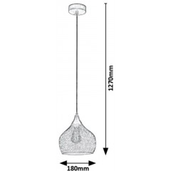 Люстра-підвіс Rabalux 7601 RONAN