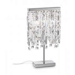 Декоративна настільна лампа Ideal lux 200033 Elisir TL2 Cromo