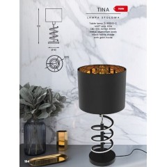 Декоративна настільна лампа Zuma Line Tina Table TL180515-2