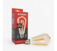 Лампа світлодіодна ETRON Filament 1-EFP-163 ST64 7W 2700K E27