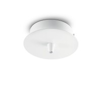 Аксесуар Ideal lux Rosone Metallo 1 Luce Bianco (122823)