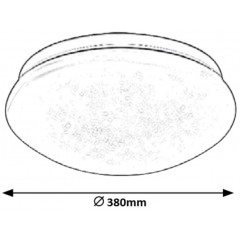 Стельовий світильник Rabalux 3938 LUCAS