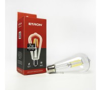 Лампа світлодіодна ETRON Filament 1-EFP-164 ST64 7W 4200K E27