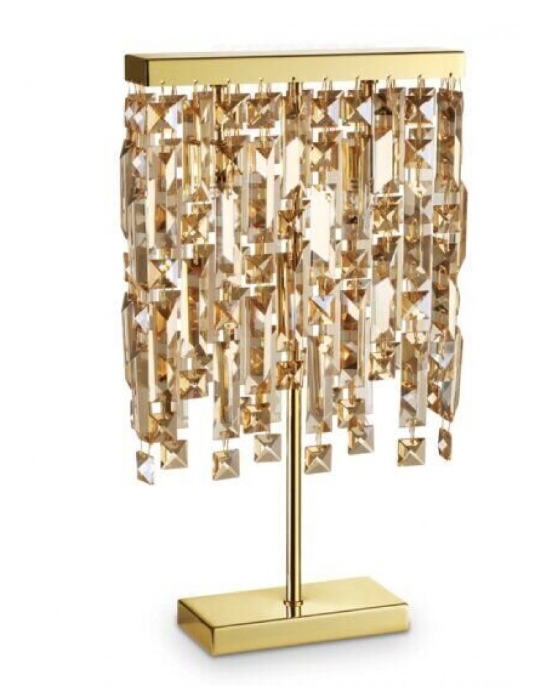 Декоративна настільна лампа Ideal lux 200101 Elisir TL2 Ottone