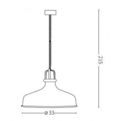 Люстра-підвіс Ideal lux 238135 Eris-2 SP1 Bianco