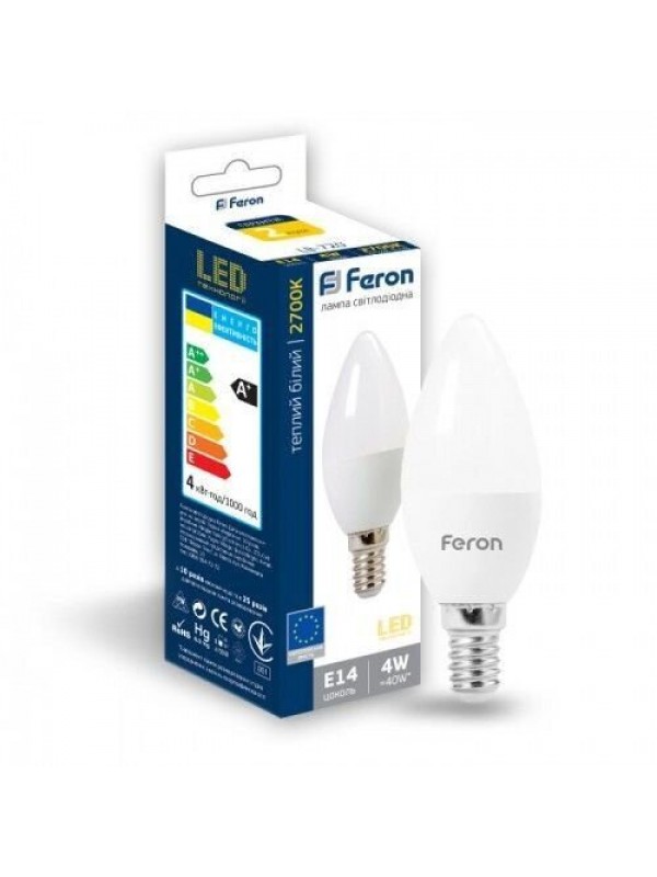 Світлодіодна лампа Feron LB-720 4W E14 2700K