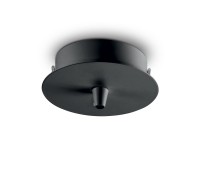 Аксесуар Ideal lux Rosone Metallo 1 Luce Nero (123295)