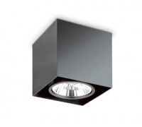 Точковий накладний світильник Ideal lux 243931 Mood PL1 D15 Square Nero