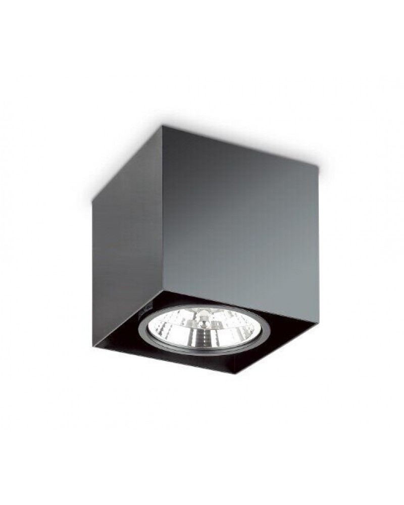 Точковий накладний світильник Ideal lux 243931 Mood PL1 D15 Square Nero