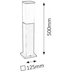 Світильник вуличний Rabalux 8338 Bonn