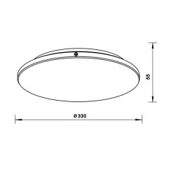 Стельовий світильник Zuma Line Bellis Ceiling 12080021