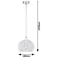 Люстра-підвіс Rabalux 7603 RONAN