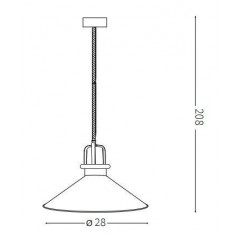 Люстра-підвіс Ideal lux 238173 Eris-3 SP1 Bianco