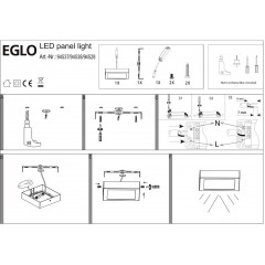 Стельовий світильник Eglo 94537 Fueva 1