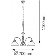 Люстра класична Rabalux 2703 Marian