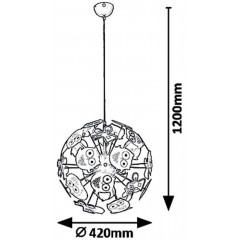 Дитяча люстра Rabalux 6390 BIRDY