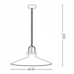 Люстра-підвіс Ideal lux 238210 Eris-4 SP1 Bianco