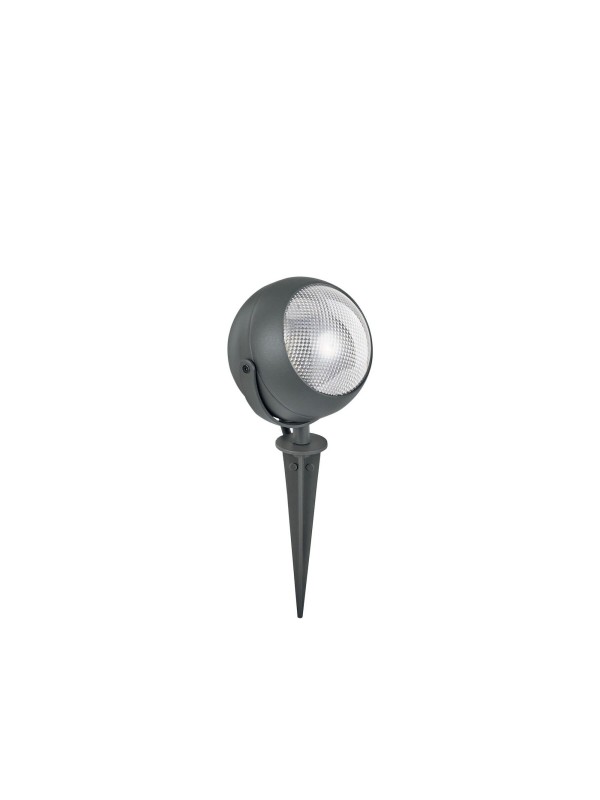 Грунтовий вуличний світильник Ideal lux Zenith PT1 Small Antracite (108407)