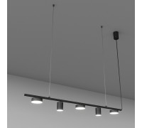Люстра сучасна Svoji SV0063-5 BK 3000K