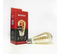 Лампа світлодіодна ETRON Filament 1-EFP-167 ST64 Vintage 7W 2700K E27