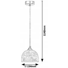 Люстра-підвіс Rabalux 7605 ROSALIE