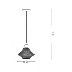 Люстра-підвіс Ideal lux 206806 Lugano SP1 D23