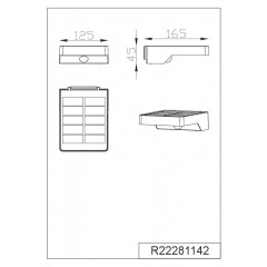 Вулична підсвітка фасаду Trio Fomosa R22281142