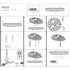 Стельовий світильник Eglo 99344 Benariba