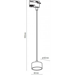 Світильник для трекової системи TK LIGHTING 4275