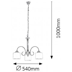 Люстра Rabalux Edith 7275
