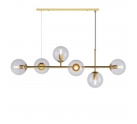Люстра сучасна стельова PikART 15393-1 BRASS GLASS