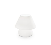 Декоративна настільна лампа Ideal lux Prato TL1 Small Bianco (74726)