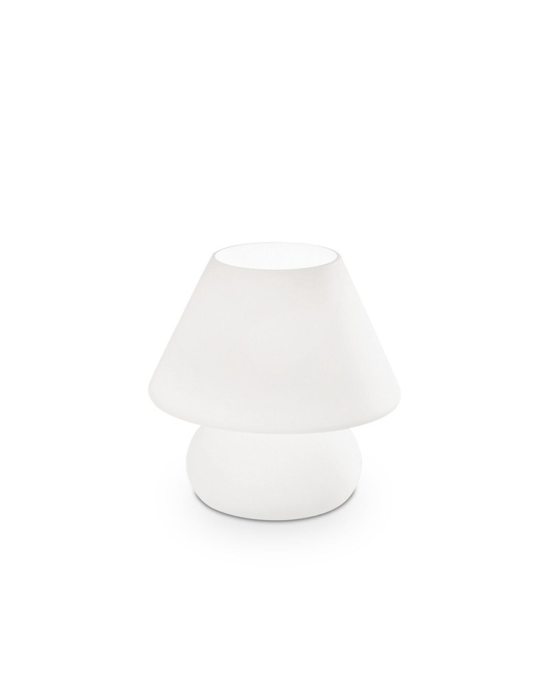 Декоративна настільна лампа Ideal lux Prato TL1 Small Bianco (74726)