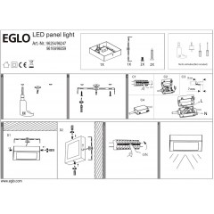 Точковий накладний світильник Eglo 96059 Fueva 1