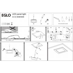 Точковий врізний світильник Eglo 94069 Fueva 1