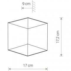 Вулична підсвітка фасаду Nowodvorski 8143 TRIANGLES LED